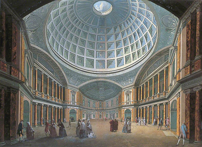 William Pars, Intérieur du Panthéon